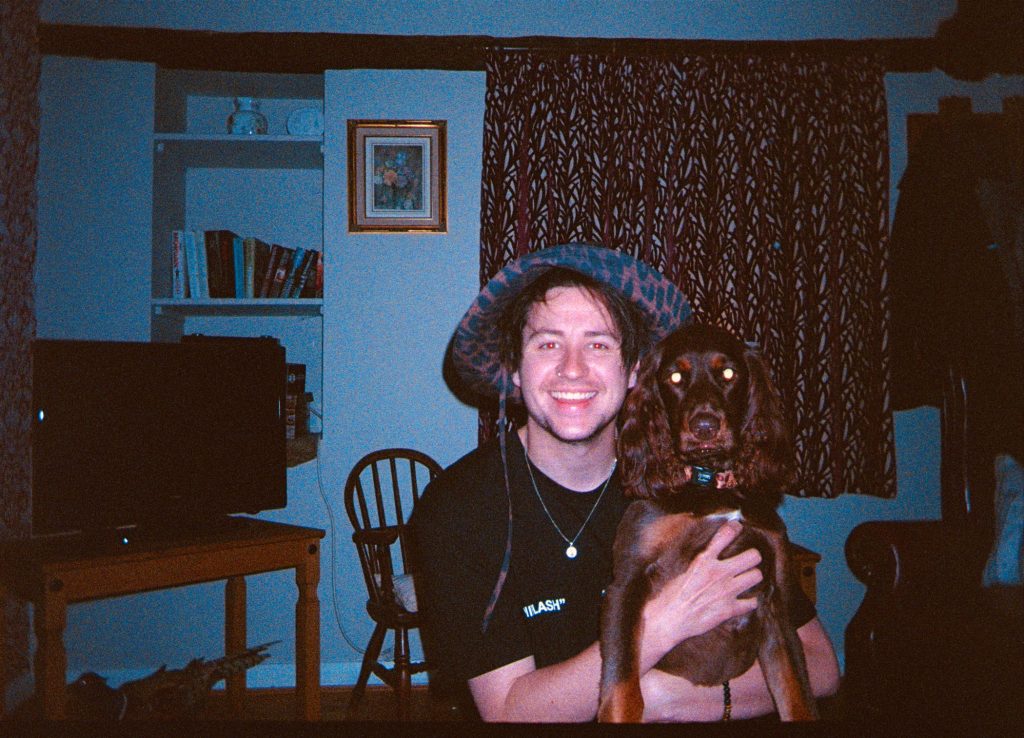 yorkshire wedding videographer jordan and his dog